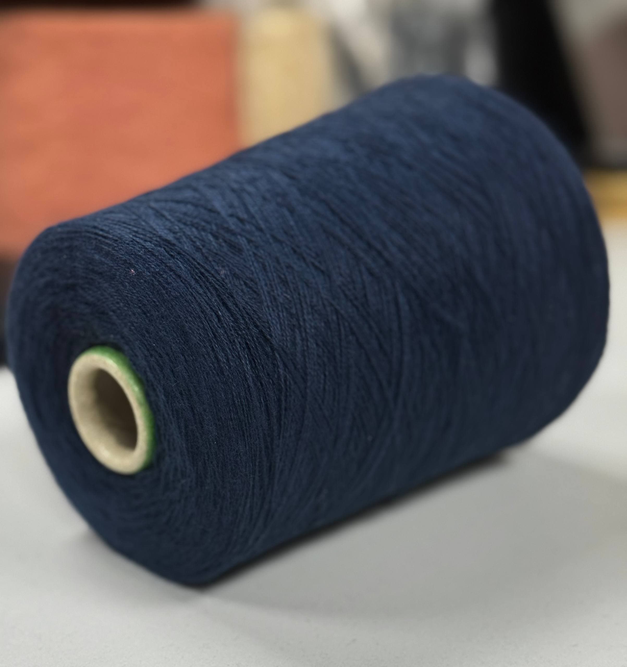 Loro Piana Baby Cashmere Тёмно-синий Кашемир Кардная пряжа Winter