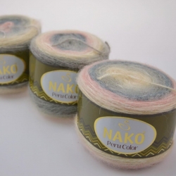 Nako Моточная пряжа PeruColor материал  смесовка цвет мултиколор 32182