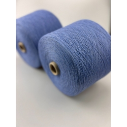 Linsieme Пряжа на бобинах Batik материал смесовка цвет голубой лавандовый меланж
